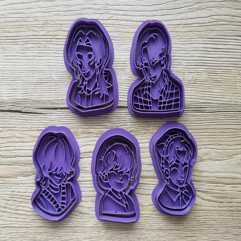 K pop saja cookie cutters 5pc