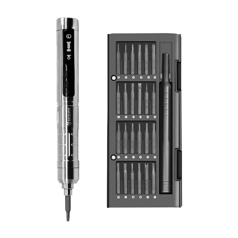 SEQURE SQ-ES126 Smart Electric Screwdriver w/24 Bits
