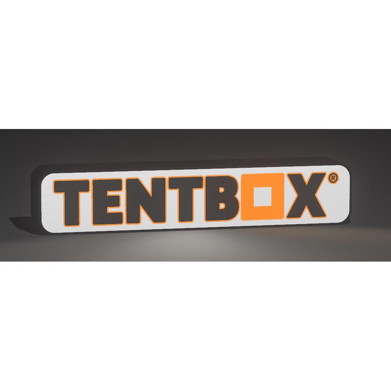 TentBox LED Lightbox Adventure-Inspired Glow for Vanlife & Camping Enthusiasts (Batteries Not Included)