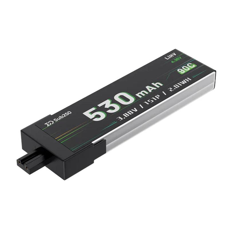 Sub250 GNB 1S 530mAh 90C Battery