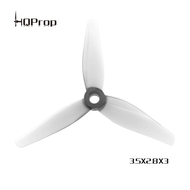 HQProp 3.5X2.8X3 Grey Propeller 3 Blade (2CW, 2CCW)