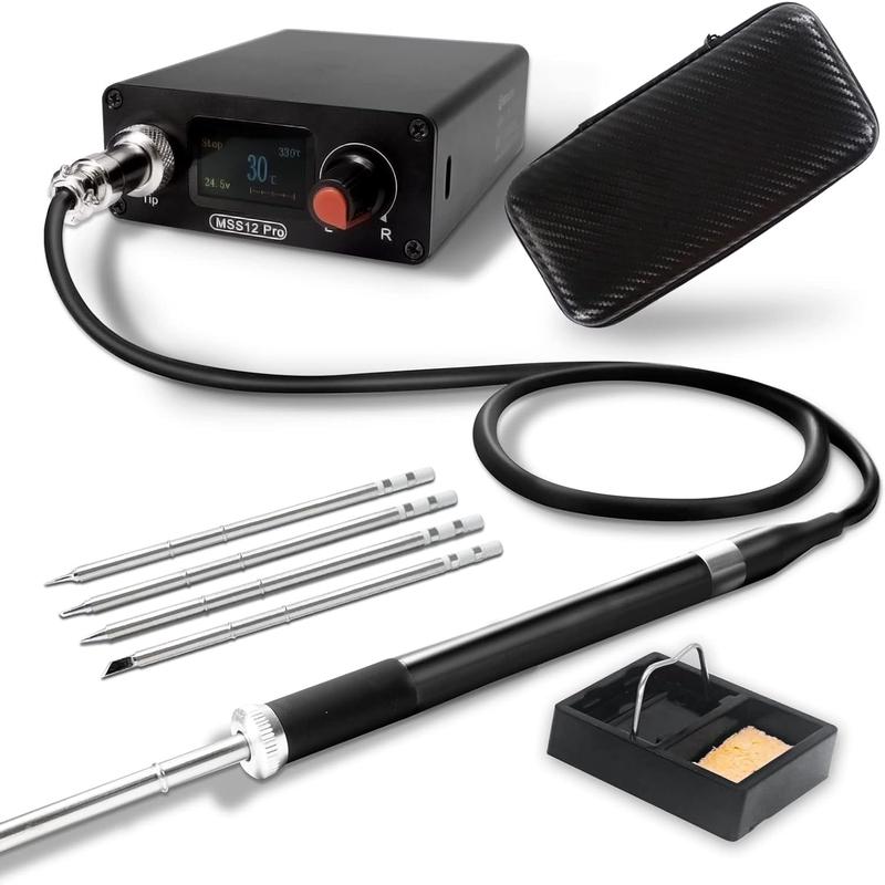 Sequre MSS12 Pro Soldering Iron Kit (4x tips B2, K, ILS and BC2)
