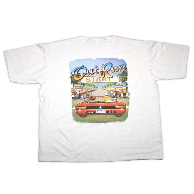 Out Run Retro T Shirt