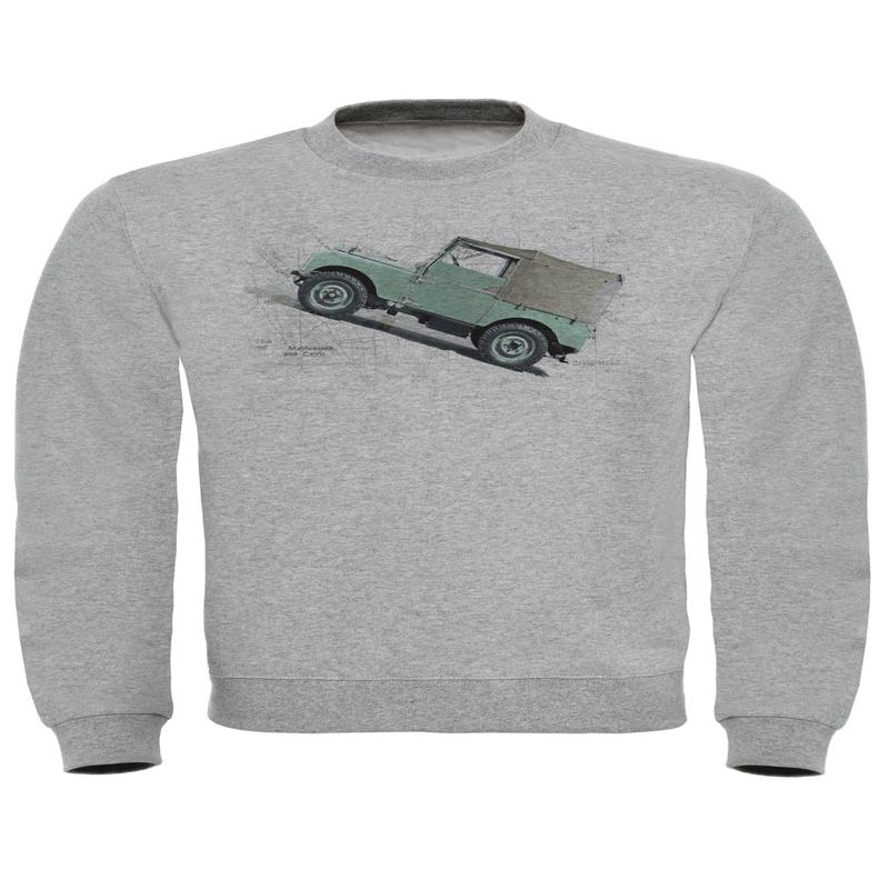 Series 1 Map Print Sweatshirt