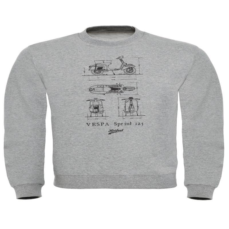 Sprint 125 Blueprint Sweatshirt