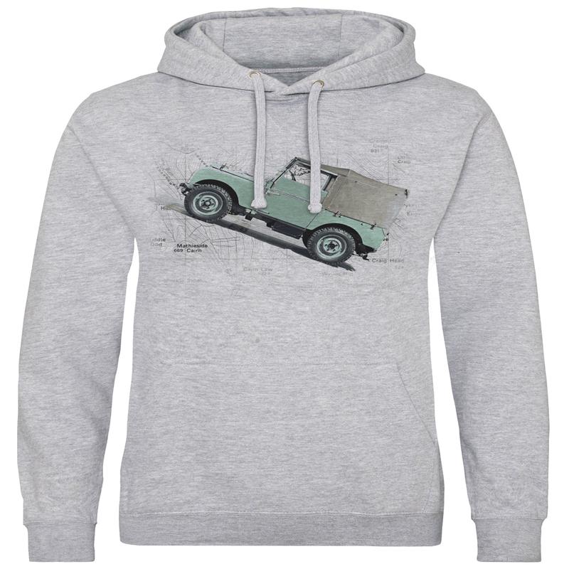 Series 1 Map Print Hoodie