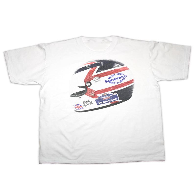 Rothmans Mansell Drivers Helmet T Shirt