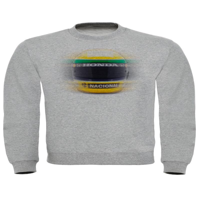 Senna Race Helmet Sweatshirt