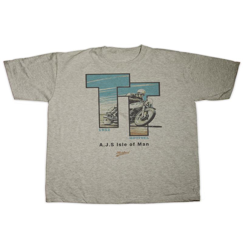 Hotfuel TT AJS Print T Shirt