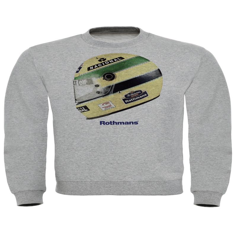 Senna Drivers Helmet Sweatshirt