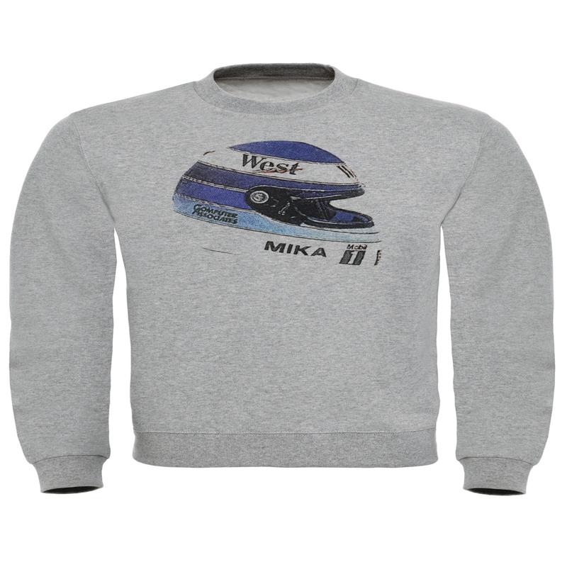 Mika Hakkinens Race Helmet Sweatshirt