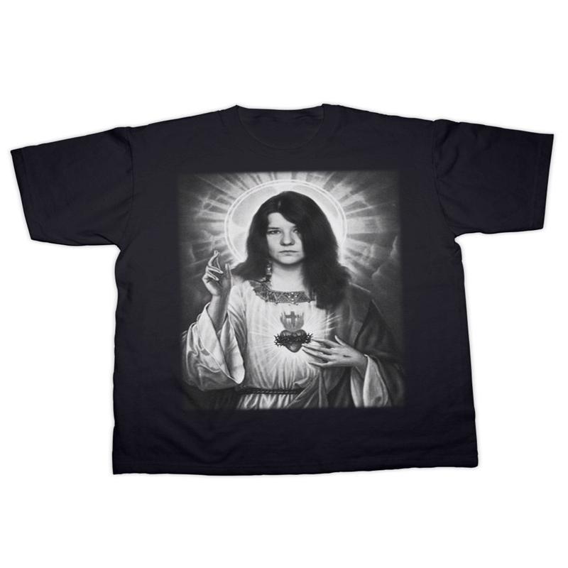 Janis Joplin Rock God T Shirt