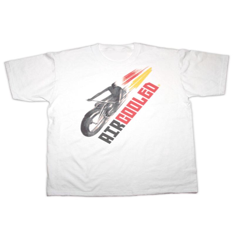 Air Cooled Moto Burner T Shirt