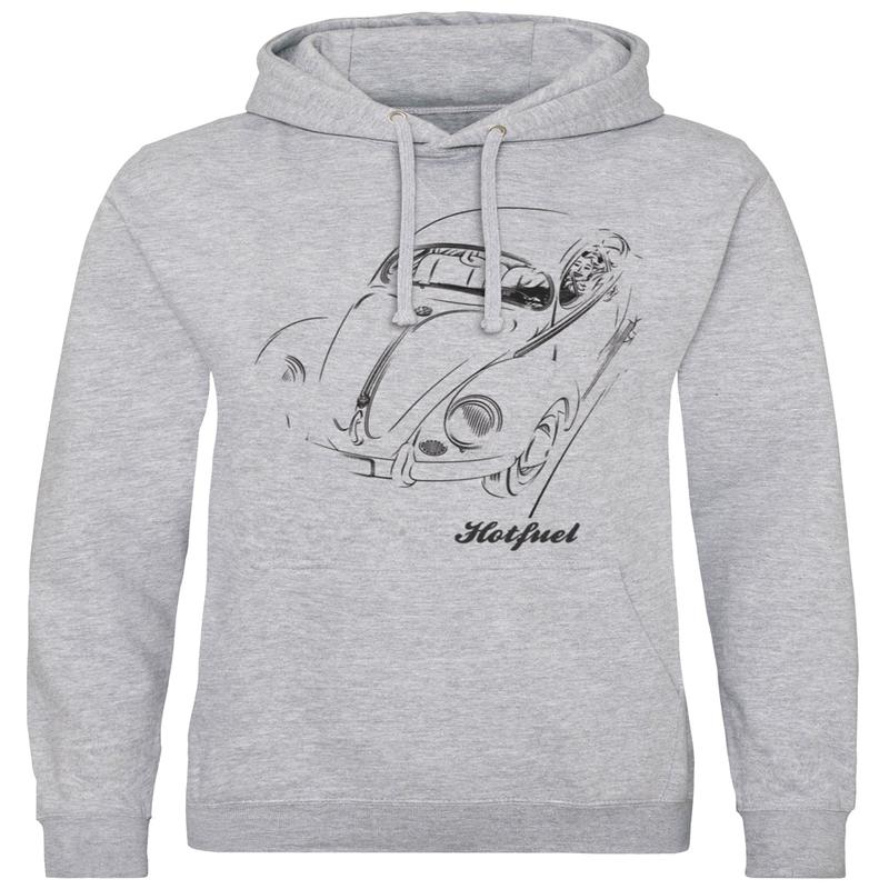 Beetle Driving Print Hoodie