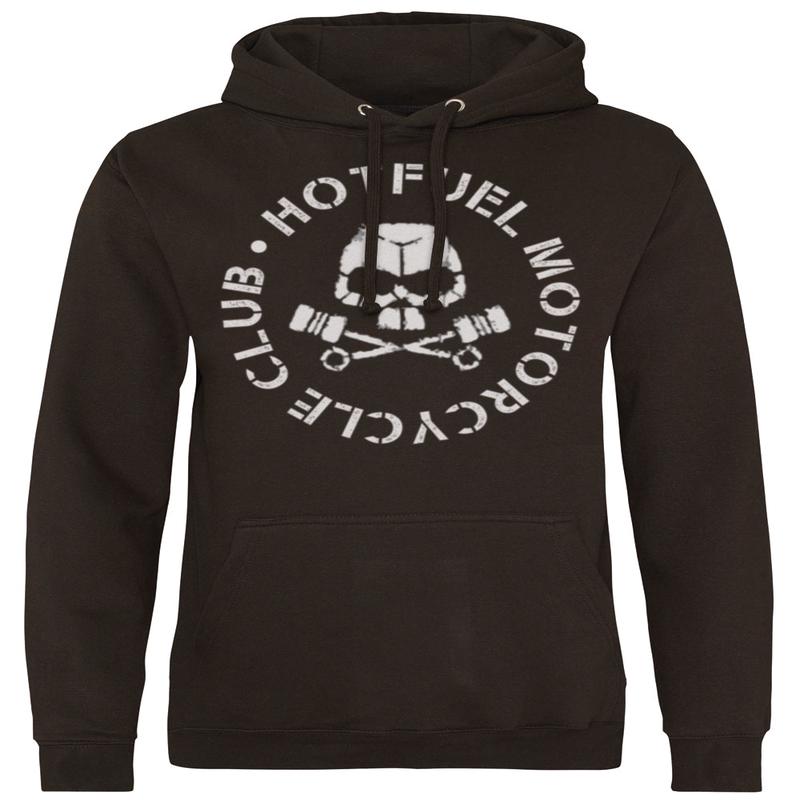 Hotfuel Motorcycle Club Skull Hoodie