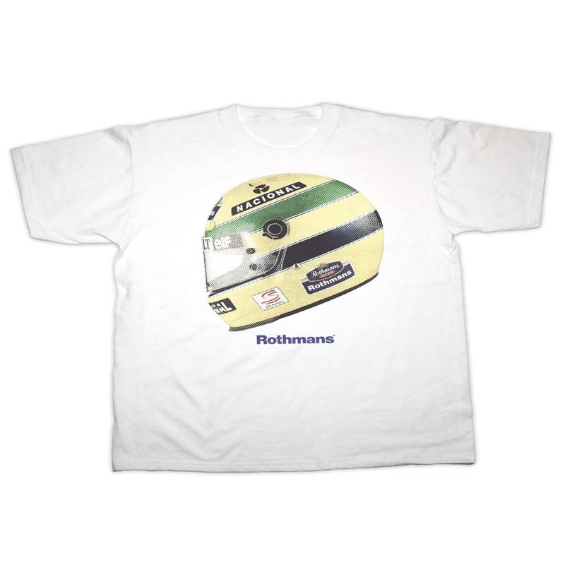 Senna Drivers Helmet T Shirt
