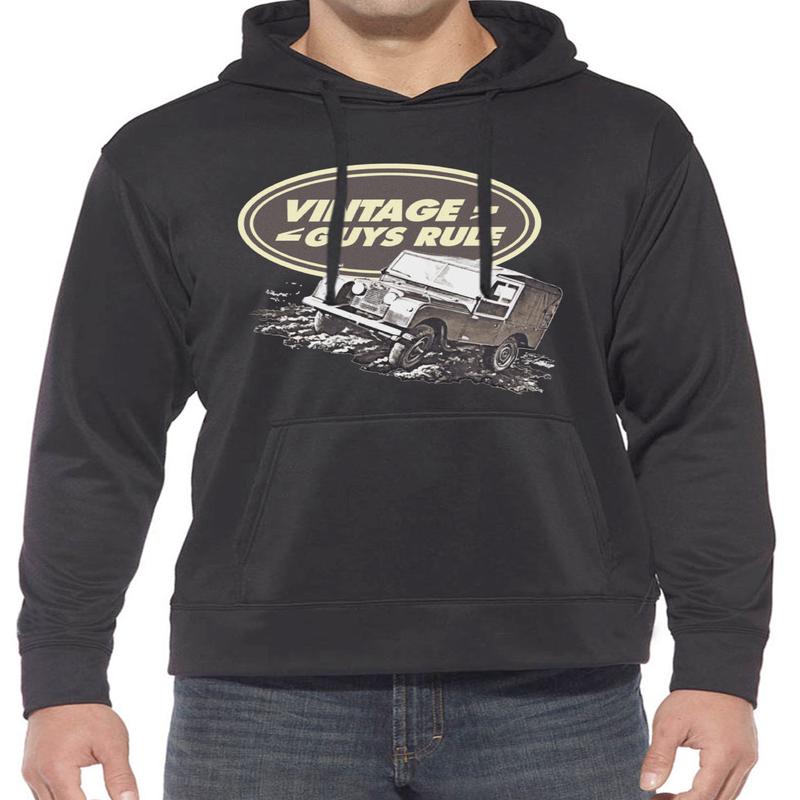 Vintage Guys Rule Off Road Hoodie