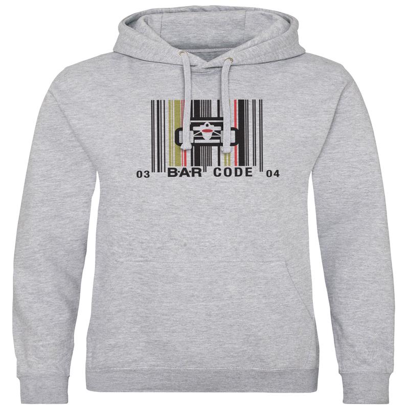 B.A.R Racing Team Barcode Hoodie