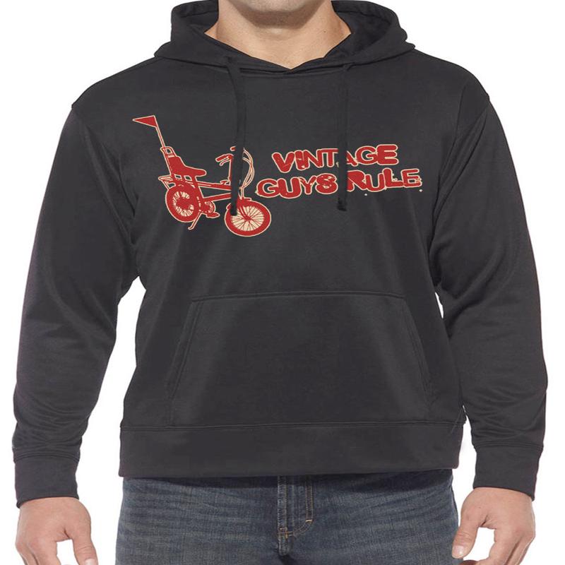 Vintage Guys Rule Chopper Hoodie
