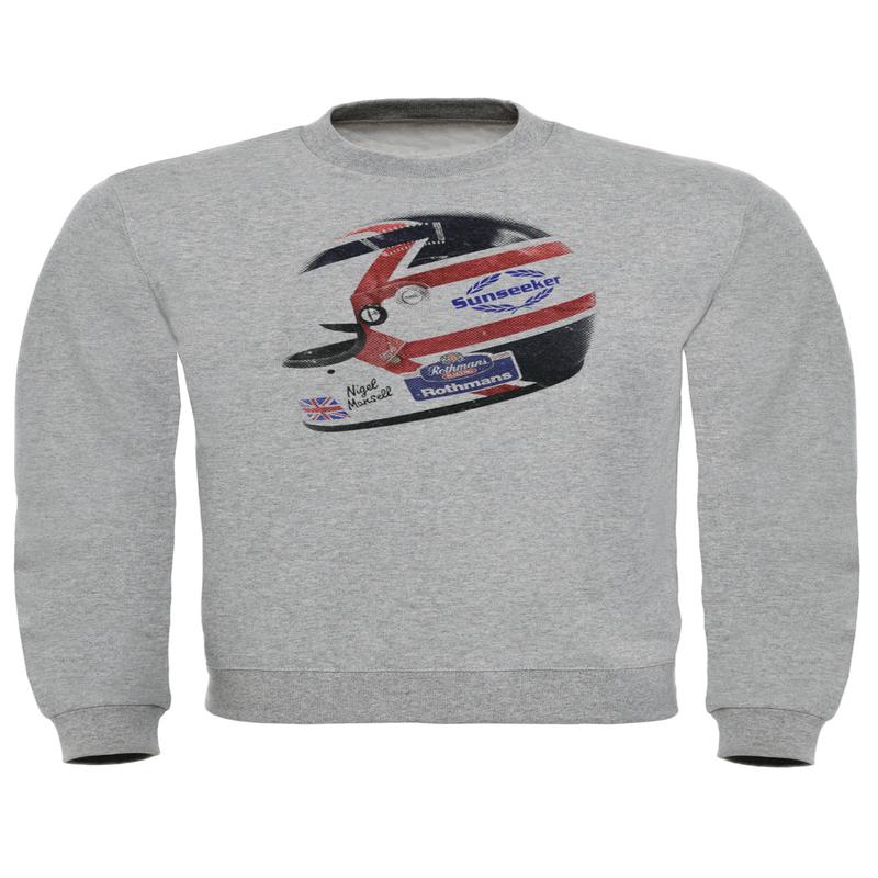 Mansell Drivers Helmet Sweatshirt