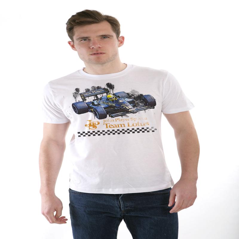 JPS Team Lotus F1 Racing Team Print T Shirt