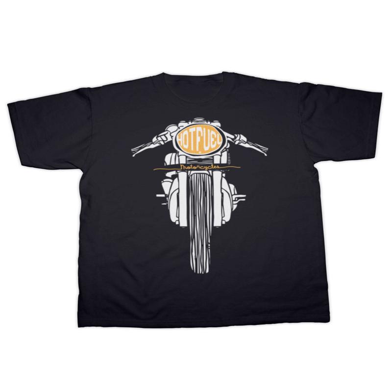 Hotfuel Cafe Racer Headlight T Shirt