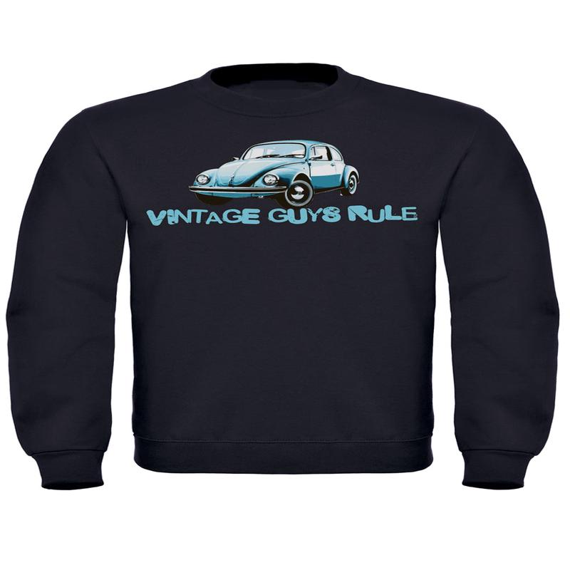 Vintage Guys Rule Beetle Sweatshirt