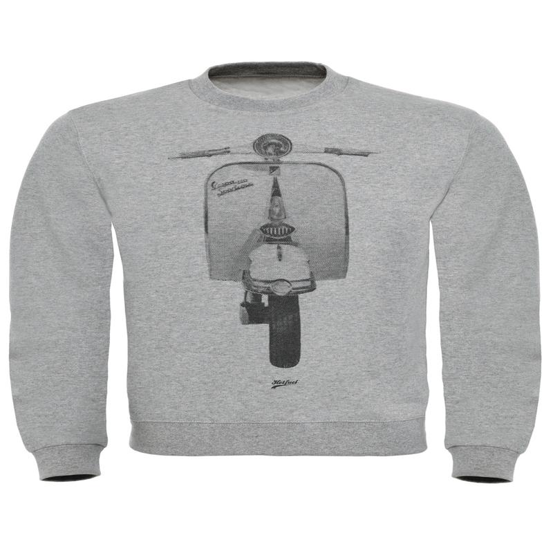 Italian Scooter Dot Print Sweatshirt