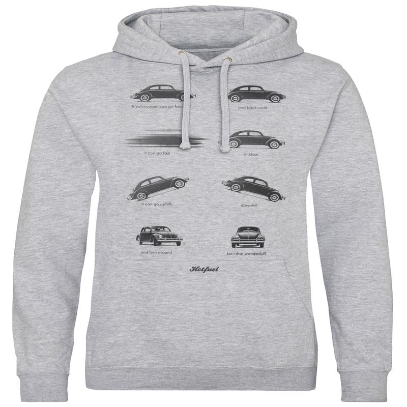 Beetle Actions Print Hoodie