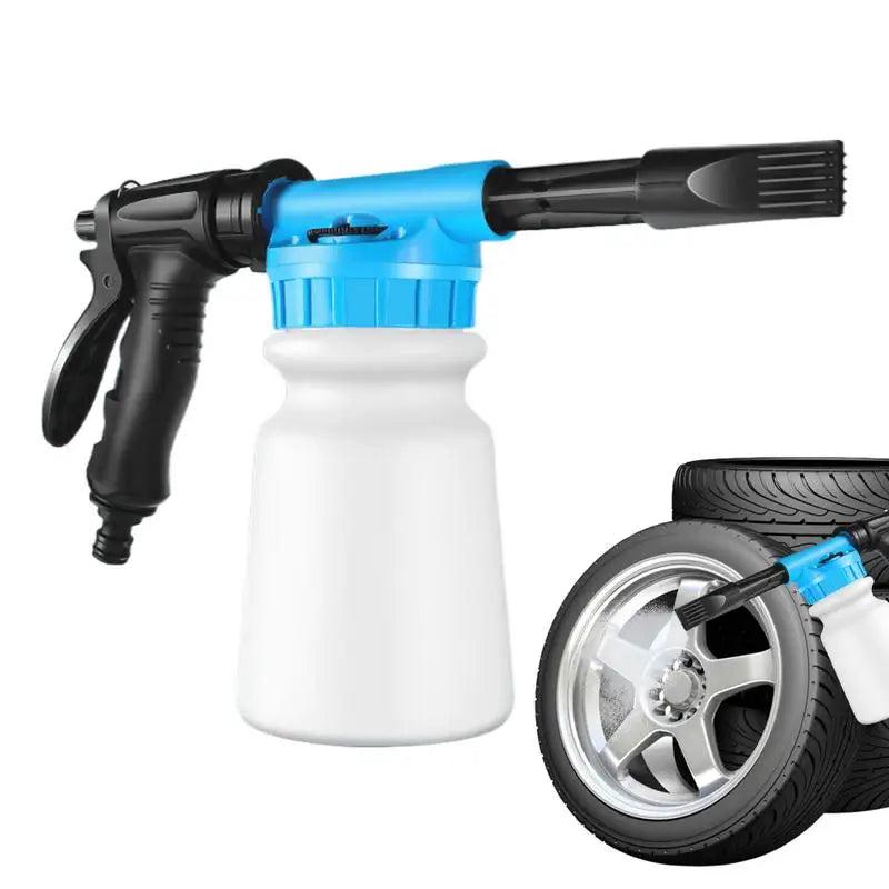Foam Cannon for Garden Hose 1L Handheld Pressurized Soap Foam Sprayer