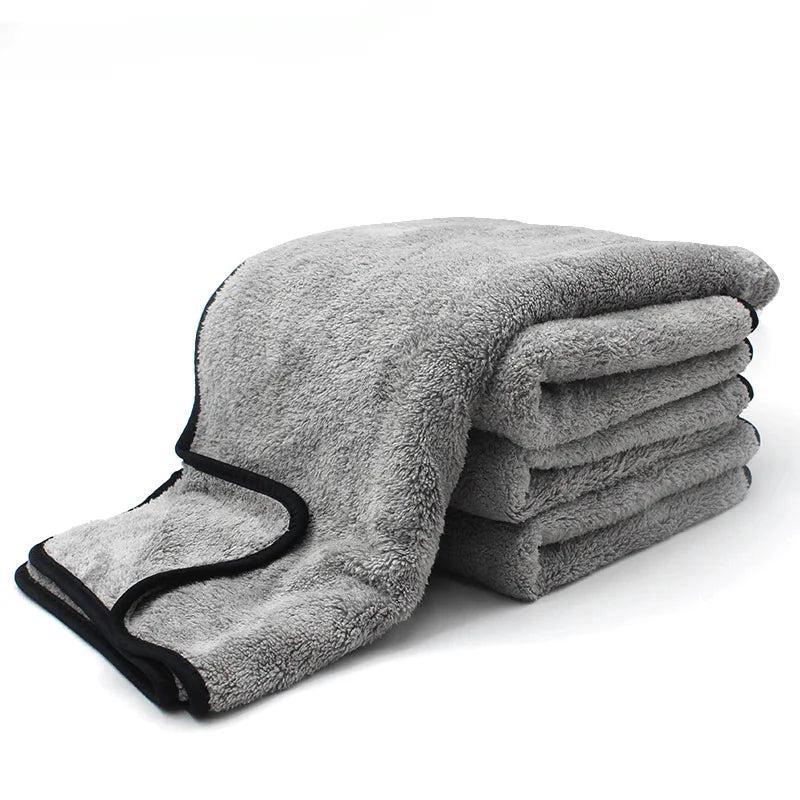 1PC Microfiber Towel Car Wash Accessories Super Absorbency Car Cleaning Cloth Premium Microfiber Auto Towel One Time Drying