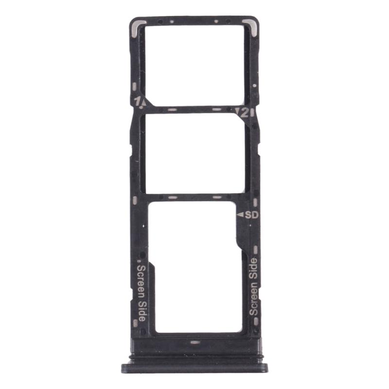 For Tecno Pouvoir 4 Pro / Pouvoir 4 LC7 SIM Card Tray + SIM Card Tray + Micro SD Card Tray