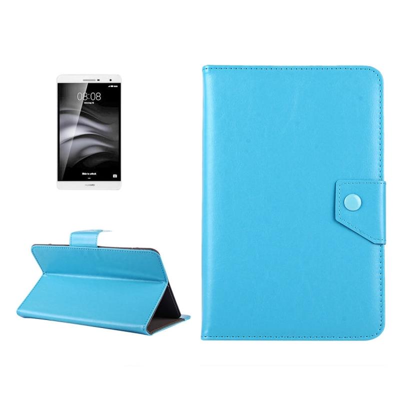 7 inch Tablets Leather Case Crazy Horse Texture Protective Case Shell with Holder for Galaxy Tab A 7.0 (2016) / T280 & Tab 4 7.0 / T230 & Tab Q T2558, Colorfly G708, Asus ZenPad 7.0 Z370CG, Huawei Med