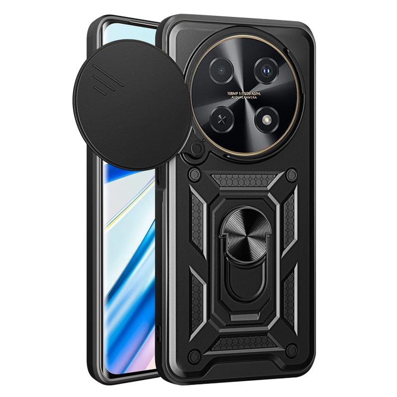 Sliding Camera Cover Design TPU+PC Phone Case
