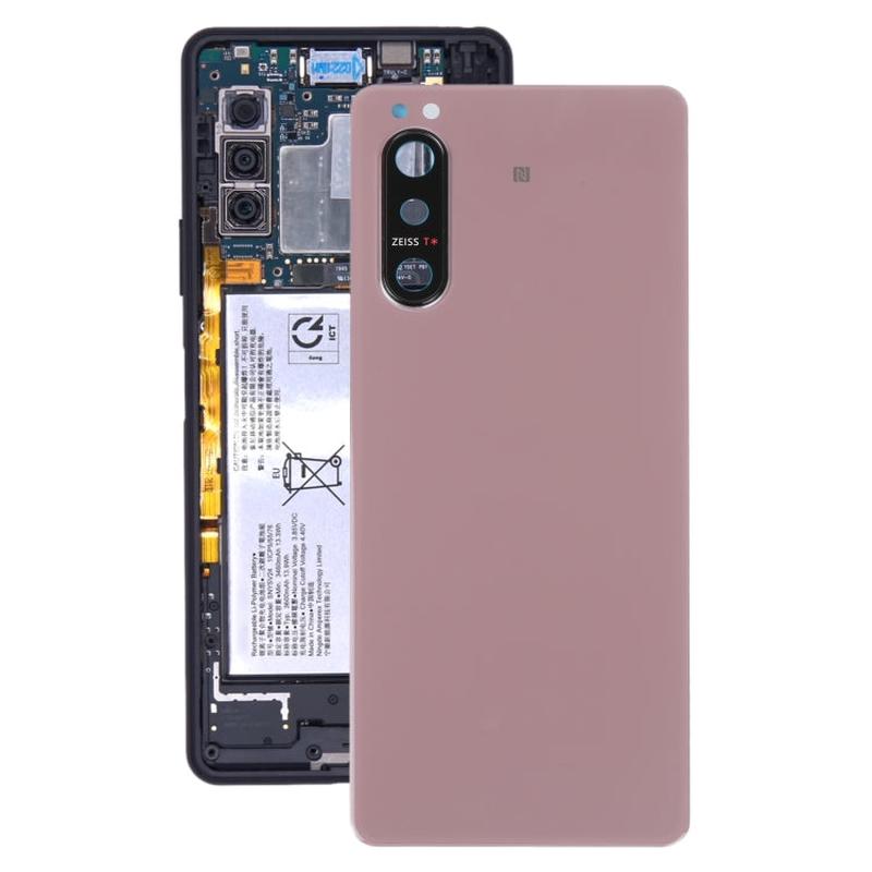Battery Back Cover with Camera Lens Cover for Sony Xperia 5 II