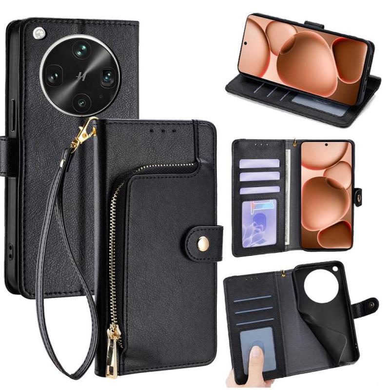 Zipper Bag Leather Phone Case