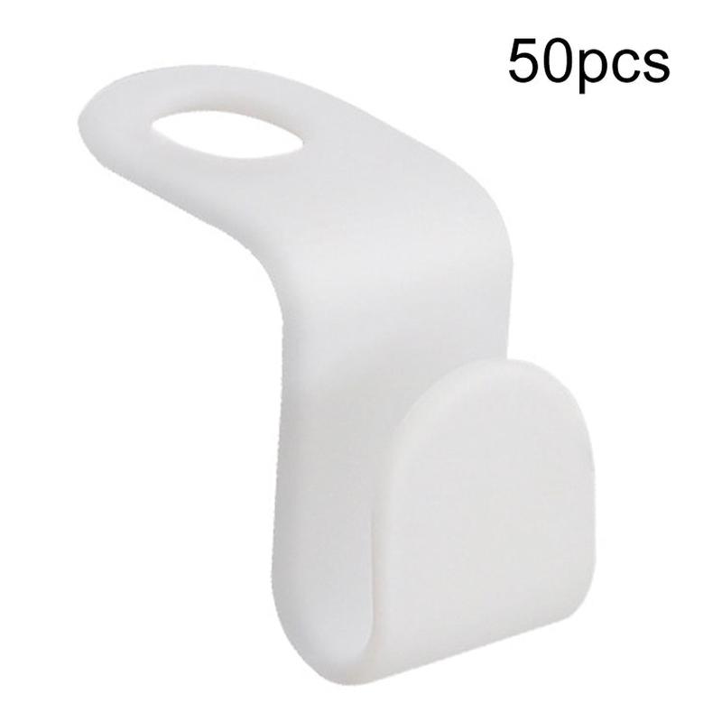 50pcs Hanger Connecting Hooks Household Superimposed Hooks