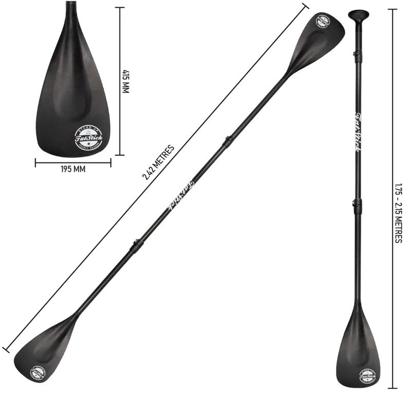 4 Piece Carbon Shaft Paddle Board/KAYAK Paddle