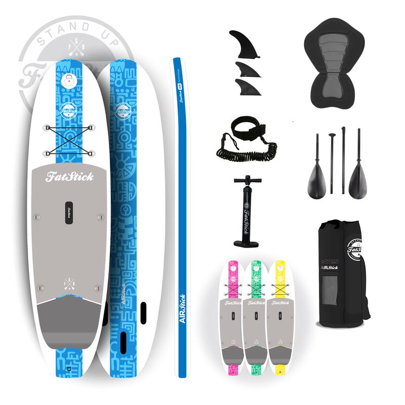 AirStick 10'6 Inflatable Stand Up Paddle Board SUP | With Seat