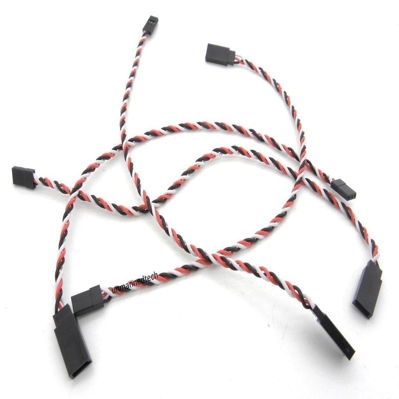 Servo Extension Cable (Male to Female) (Pack of 4)