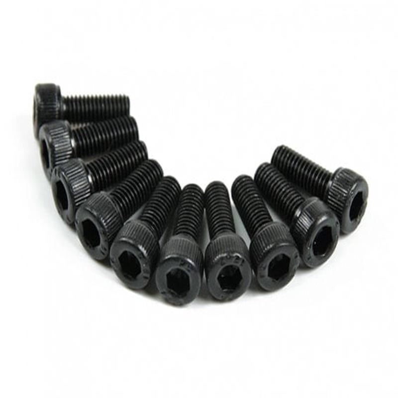 10x M3 Cap Head Hex Screw Black (M3 x6, M3 x8, M3 x10, M3 x12)