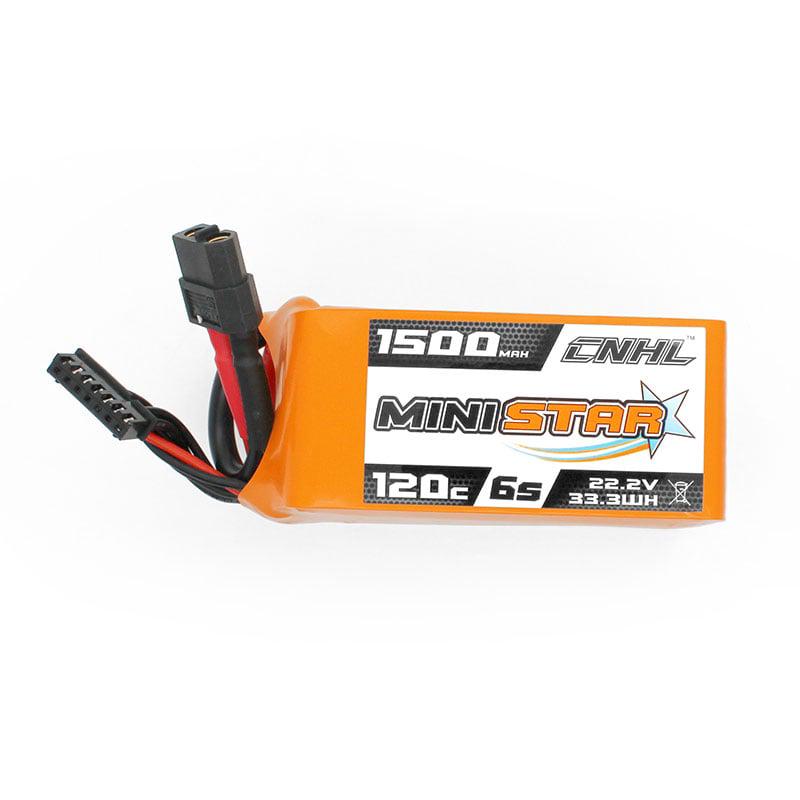 CNHL Ministar 1500mAh 22.2V 6S 120C Lipo Battery