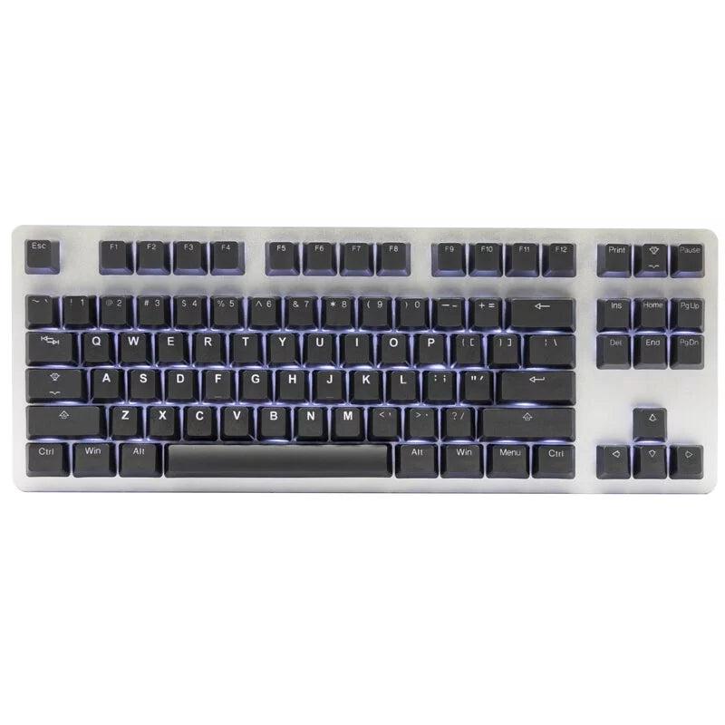 Tai-Hao Double Shot PBT Backlit Keycaps 108-Keys Set For Cherry MX Switch - Black