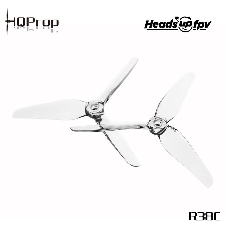 HQ HeadsUp FPV R38C Clear Racing Prop
