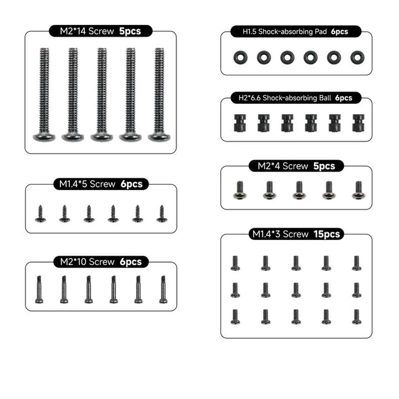 Screw Pack For BetaFPV Whoop Drone - Replacement Hardware Kit