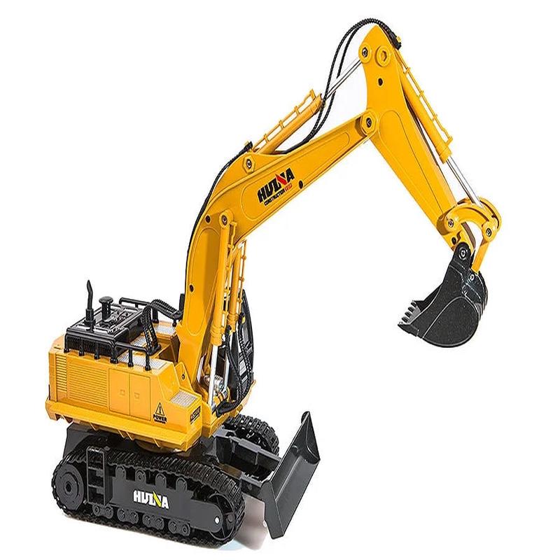 Huina 2.4G 11Ch R/C Excavator 1:16 RTR w/ Die Cast Bucket