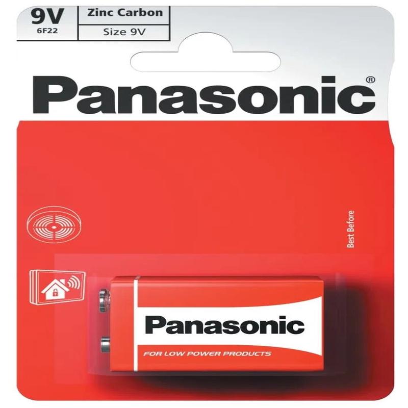 Panasonic Zinc 9V 6F22 Battery