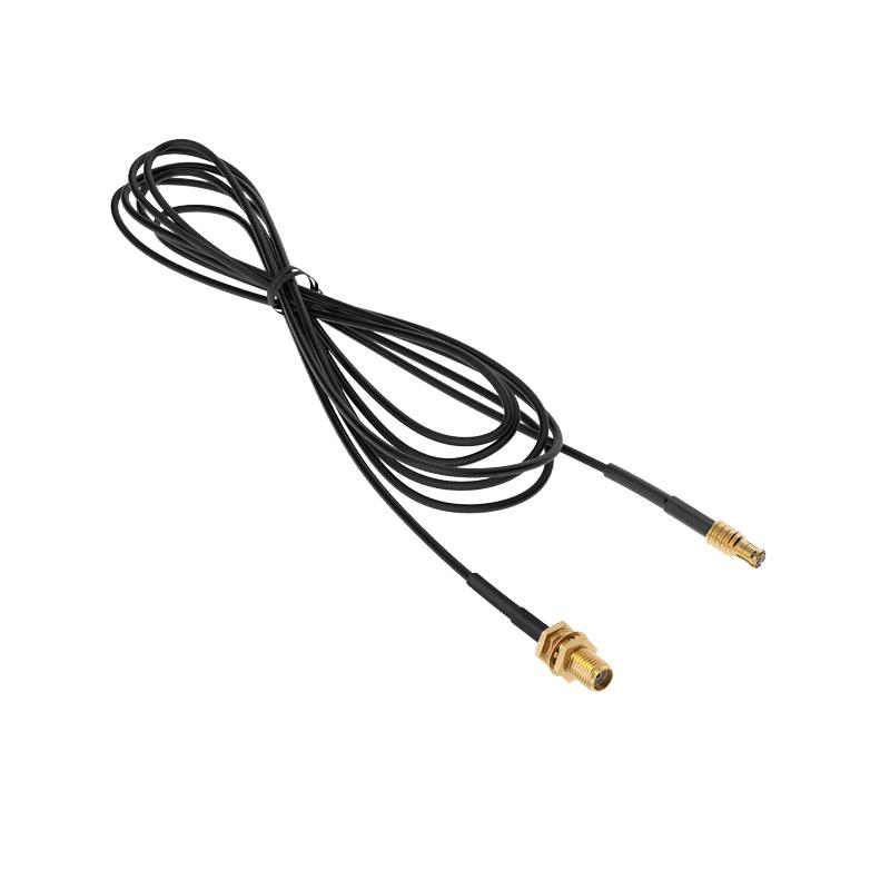Reach M2 / M+MCX Male to SMA Female Antenna Adapter Cable (50cm)