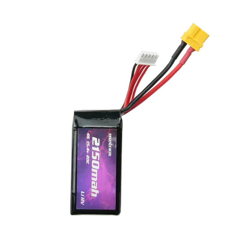 Hunter 4S HV 2150mAh 15.4V 20C Lipo Battery (T1 Ranger)