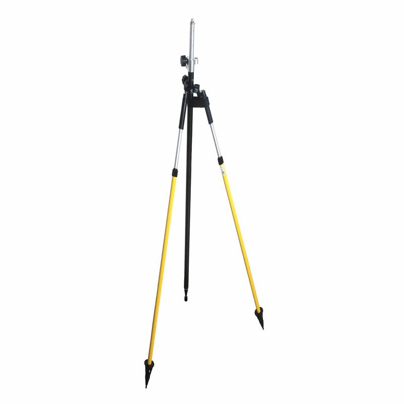 RTK Survey Telescopic Tripod w/ spirit level and 5/8" screw thread